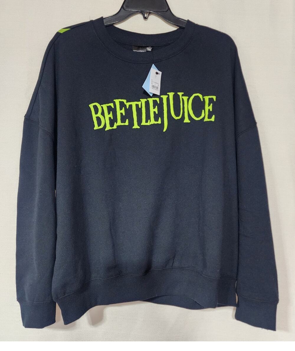Beetlejuice graphic sweatshirt women's Large
